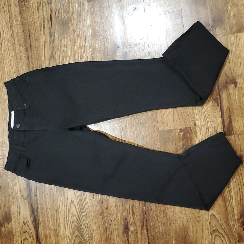 Womens Levi's Classic Mid Rise Skinny black jeans size 8